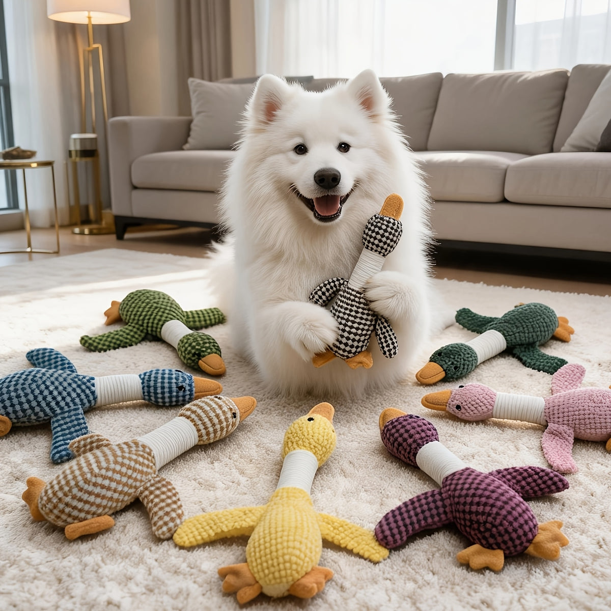 Goose toy size reference