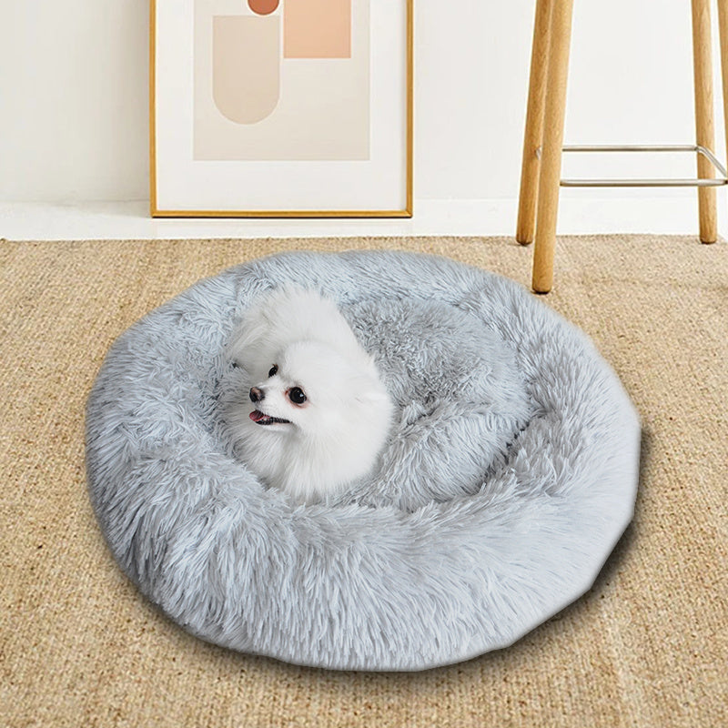 Donut calming bed, top view