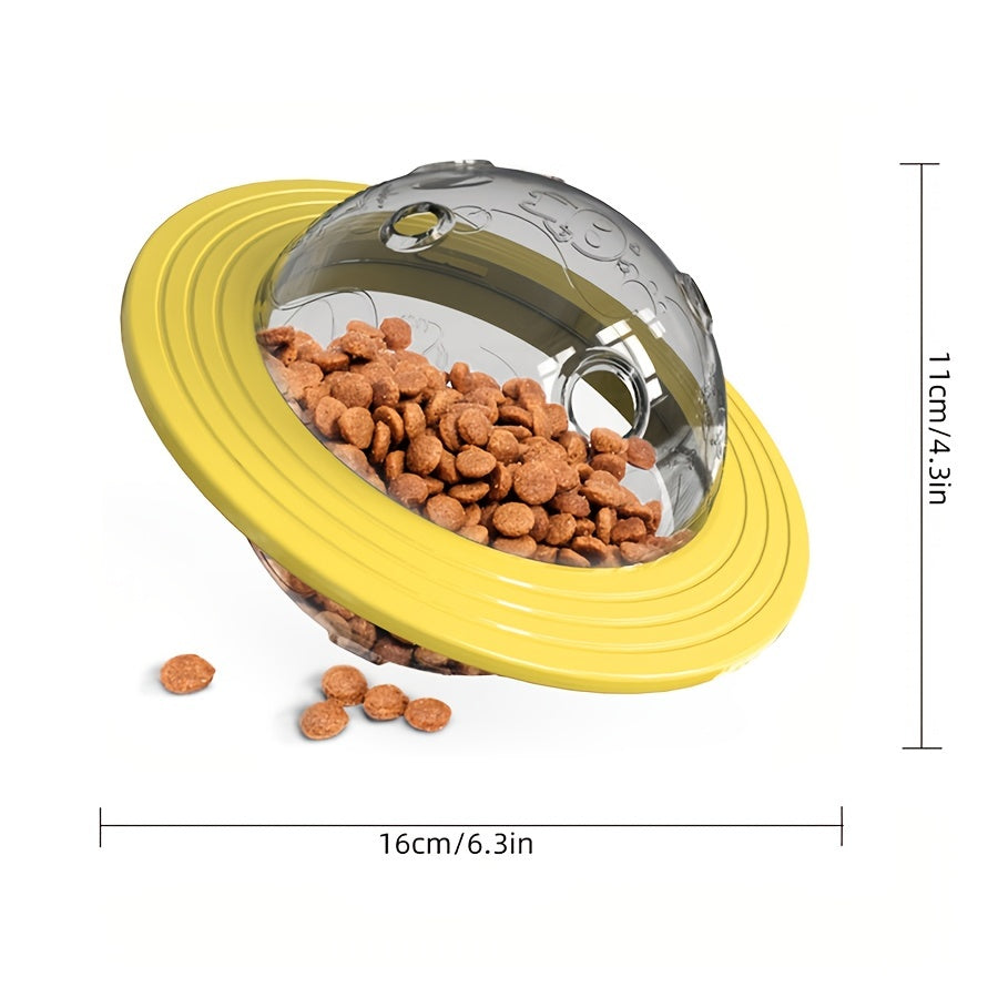 Treat ball shown from the side