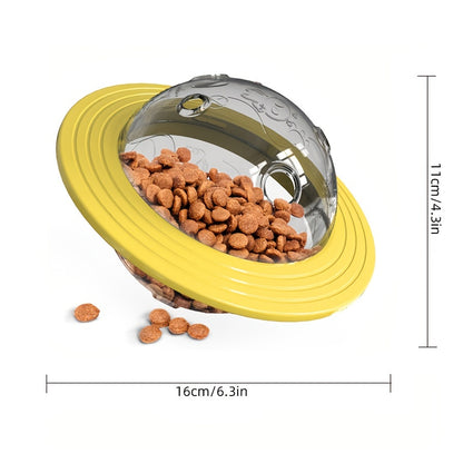 Treat ball shown from the side
