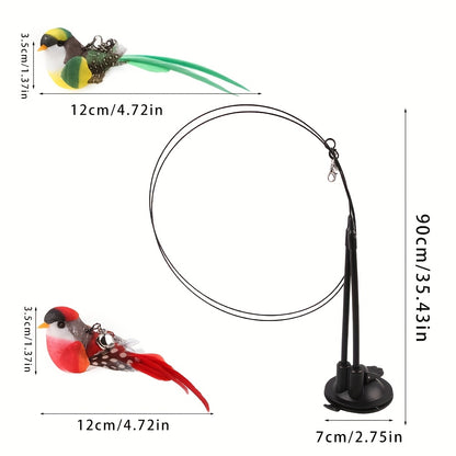 Wand mounted on a floor by its sucker base