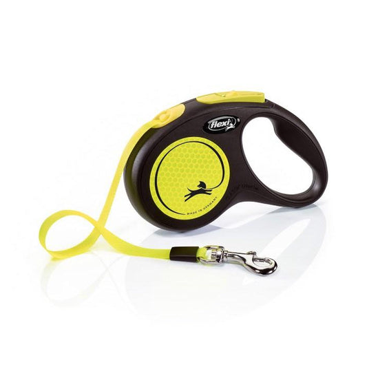 Flexi Neon Tape Retractable Leash