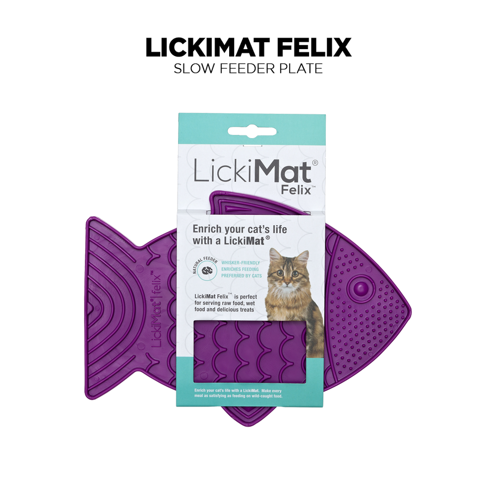 LickiMat Felix Cat Food Bowl