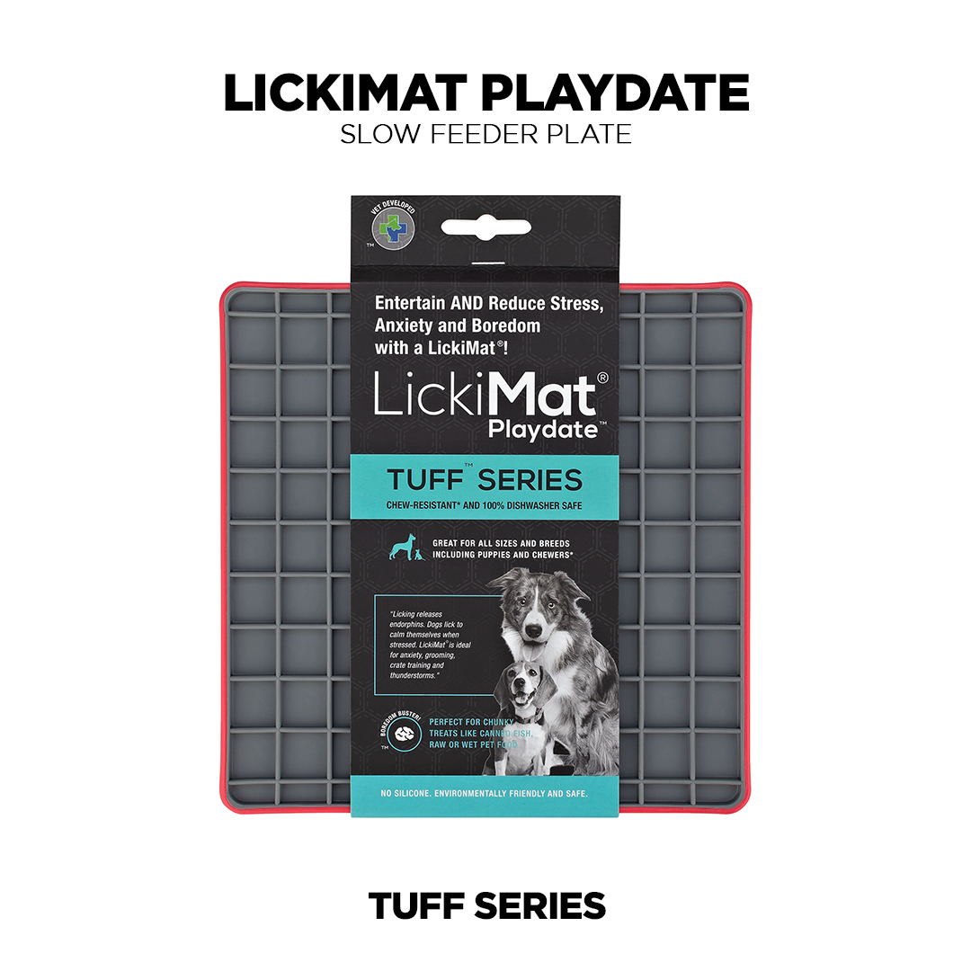 LickiMat Playdate TUFF Pet Food Bowl