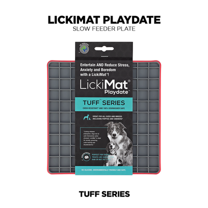 LickiMat Playdate TUFF Pet Food Bowl