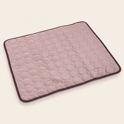 Coffee brown quilted cooling mat