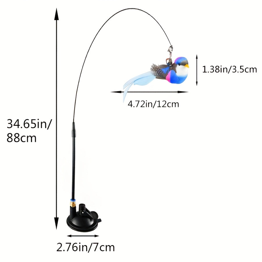 Bird attachment shown close up