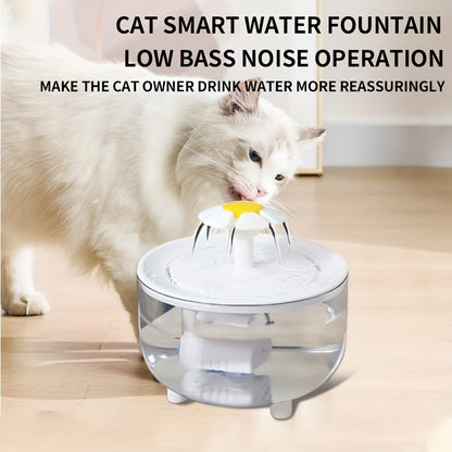 Fountain shown in its colourways